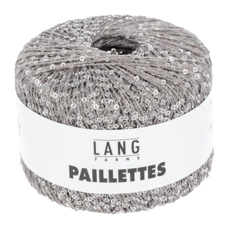 Lang Yarns Paillettes Silber 0023