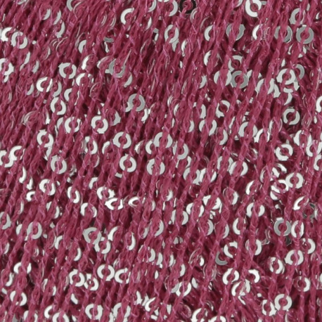 Lang Yarns Paillettes - Fuchsia / Pink 0066 Detail