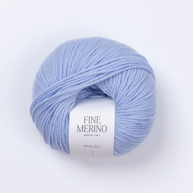 Majo Fine Merino Pastel Blue