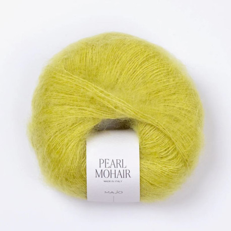 Majo Pearl Mohair Limeade