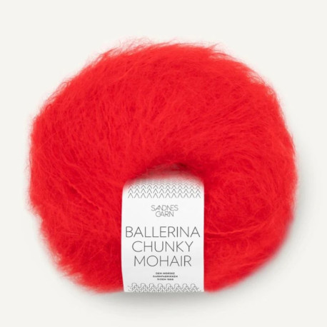 Sandnes Ballerina Chunky Mohair Poppy 4008 Preorder