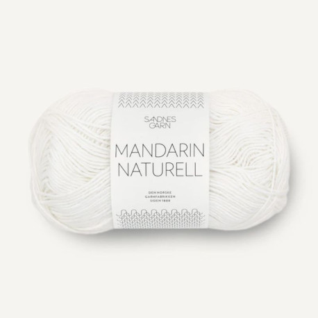 Sandnes Mandarin Petit Hvit 1001 Preorder