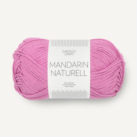 Sandnes Mandarin Naturell Shocking Pink 4626