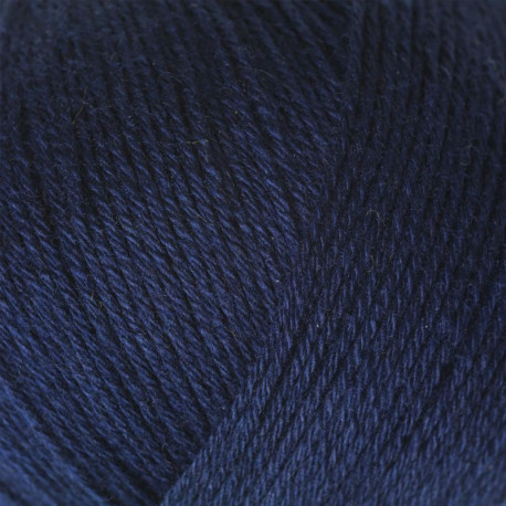 Knitting for Olive Cotton Merino Navy Blue Detail