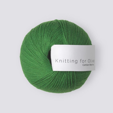 Knitting for Olive Cotton Merino Clover Green