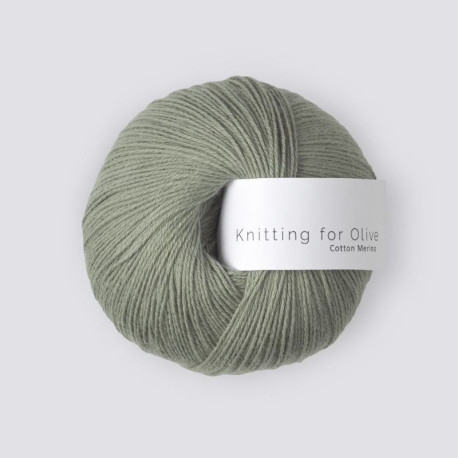 Knitting for Olive Cotton Merino Dusty Artichoke