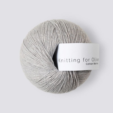 Knitting for Olive Cotton Merino Pearl Gray