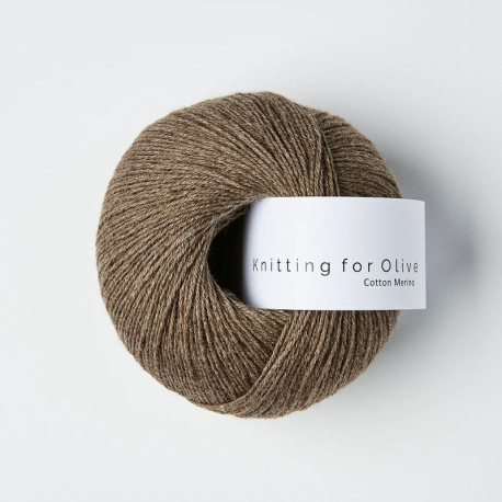 Knitting for Olive Cotton Merino Mole Detail