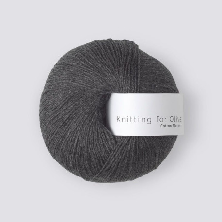 Knitting for Olive Cotton Merino Thunder Cloud