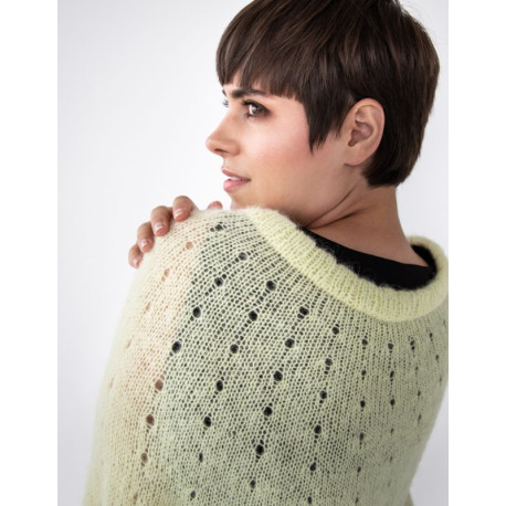 Kaos Yarn Kaskade Cardigan Englisch Strickset