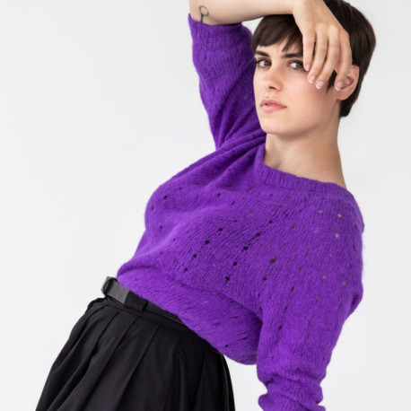 Kaos Yarn Kaskade Sweater Englisch Strickset