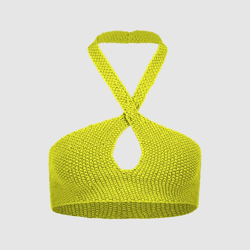 Chamade - Keyhole Cutout Bra [Strickset]