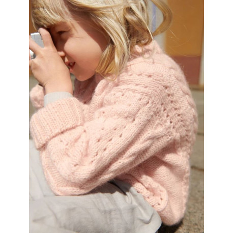 Sandnes 2408 1 Cornelia Sweater Junior Strickset