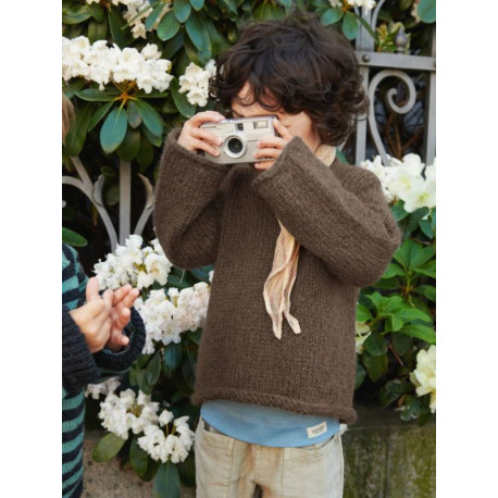 Sandnes 2408 2 Kinsley Sweater Junior Strickset