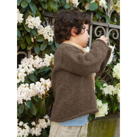 Sandnes 2408 2 Kinsley Sweater Junior Strickset