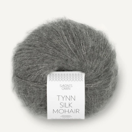 Sandnes Tynn Silk Mohair Mork Gramelert 1053 Preorder