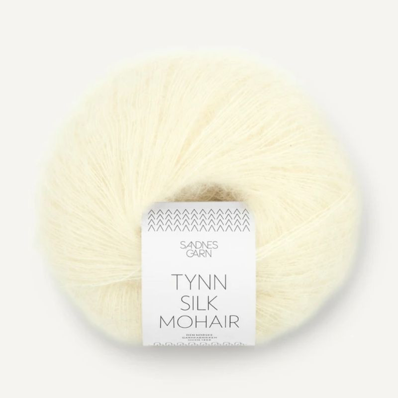 Sandnes Tynn Silk Mohair Lemon Icing 2009 Preorder