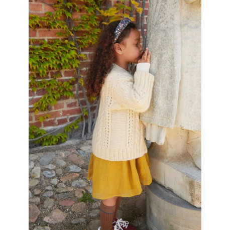 Sandnes 2408 4 Cornelia Cardigan Junior Strickset