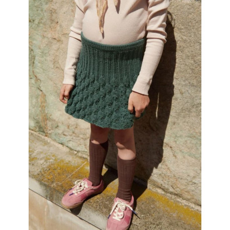 Sandnes 2408 5 Lilja Skirt Junior Strickset