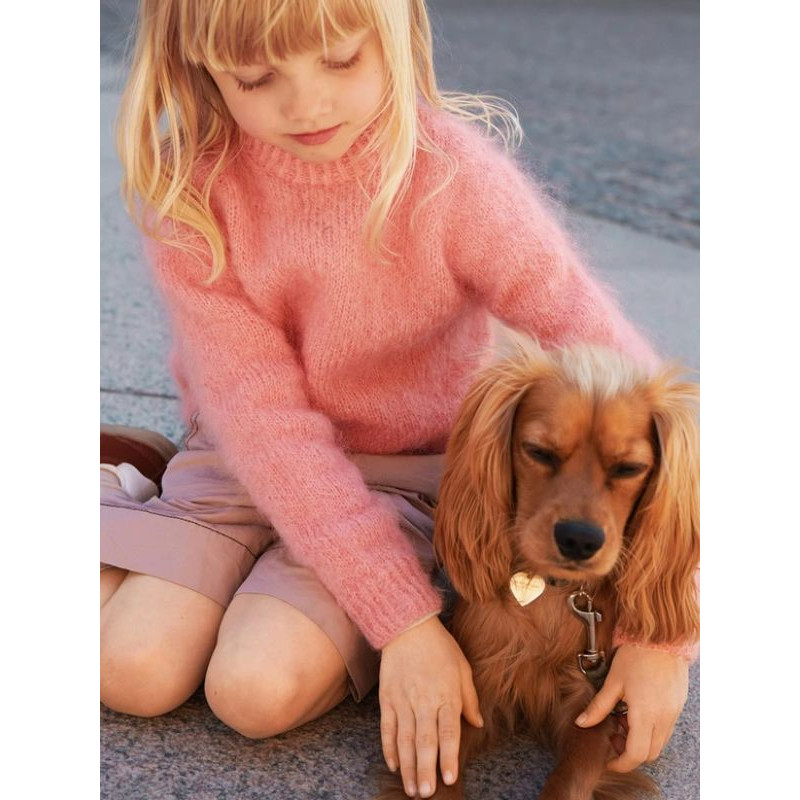 Sandnes 2408 6 Spencer Sweater Junior Strickset