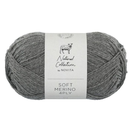 Novita Soft Merino 4 Ply Stone 043  Preorder