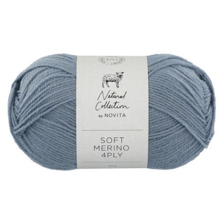 Novita Soft Merino 4 Ply Water 120 Preorder