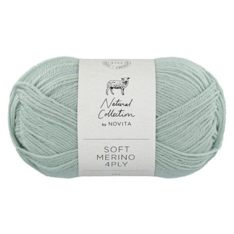 Novita Soft Merino 4 Ply Cabbage White Butterfly 305 Preorder