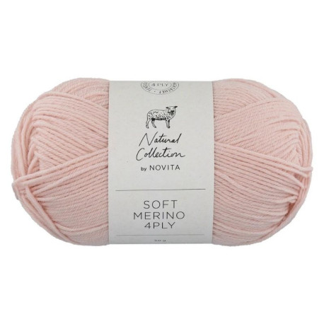 Novita Soft Merino 4 Ply Ballerina 509 Preorder