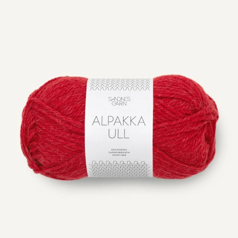 Sandnes Alpakka Ull Equestrian Red 4227