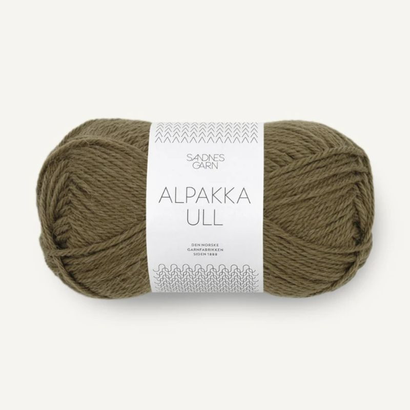 Sandnes Alpakka Ull Dark Olive 9873