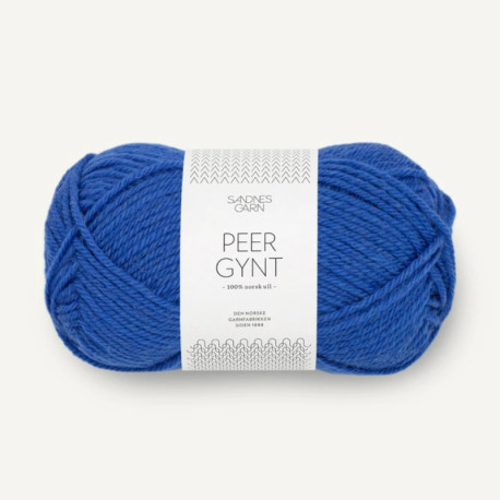 Sandnes Peer Gynt Dazzling Blue 5845