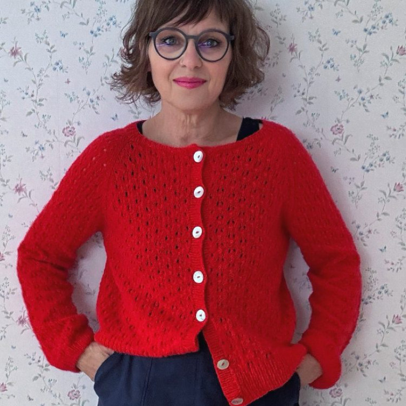 Rosa P. - Miyaar Cardigan Wollpaket