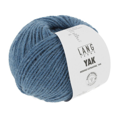 Lang Yarns Yak Azur Mélange 0021