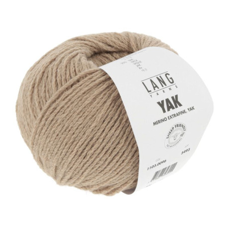 Lang Yarns Yak Sand Mélange 0096