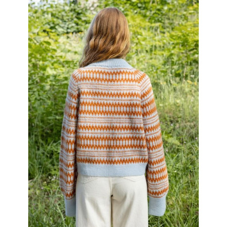 Sandnes 2410 3 Kleiva Damenpullover Strickset