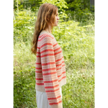 Sandnes 2410 3 Kleiva Damenpullover Strickset