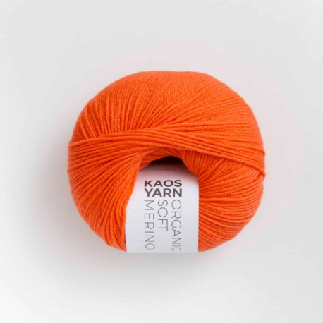 Kaos Yarn Organic Soft Merino Fierce 1030