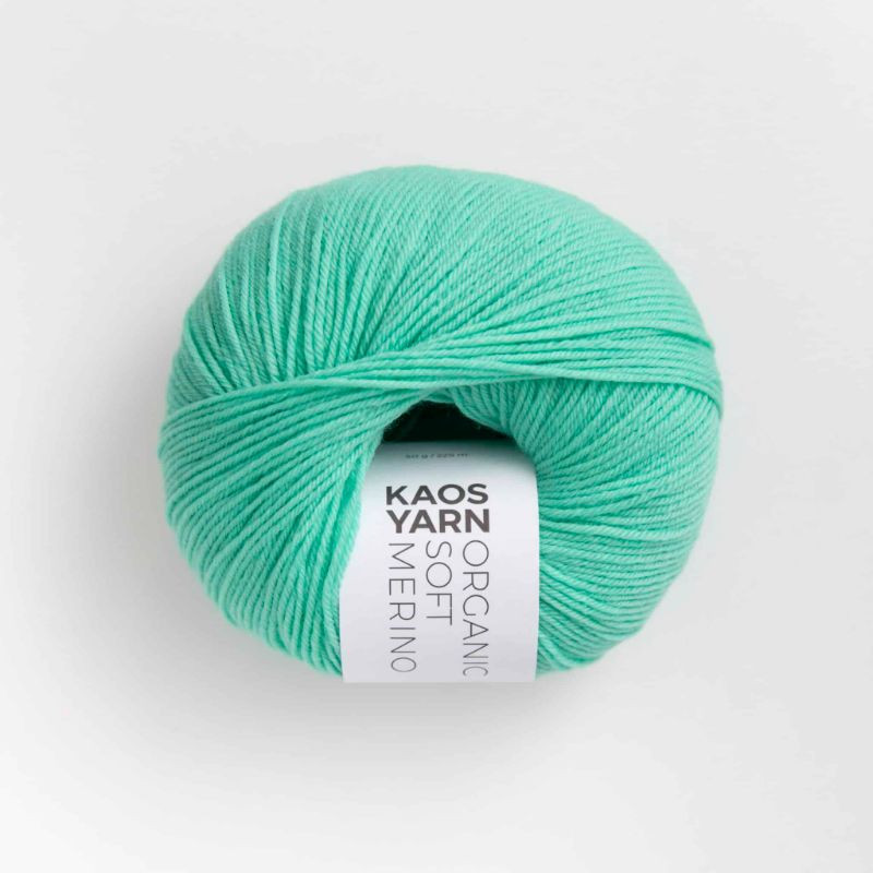 Kaos Yarn Organic Soft Merino Fresh 1074 Detail