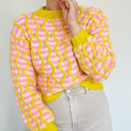 Kolibri by Johanna Funky Gustav Sweater Wollpaket