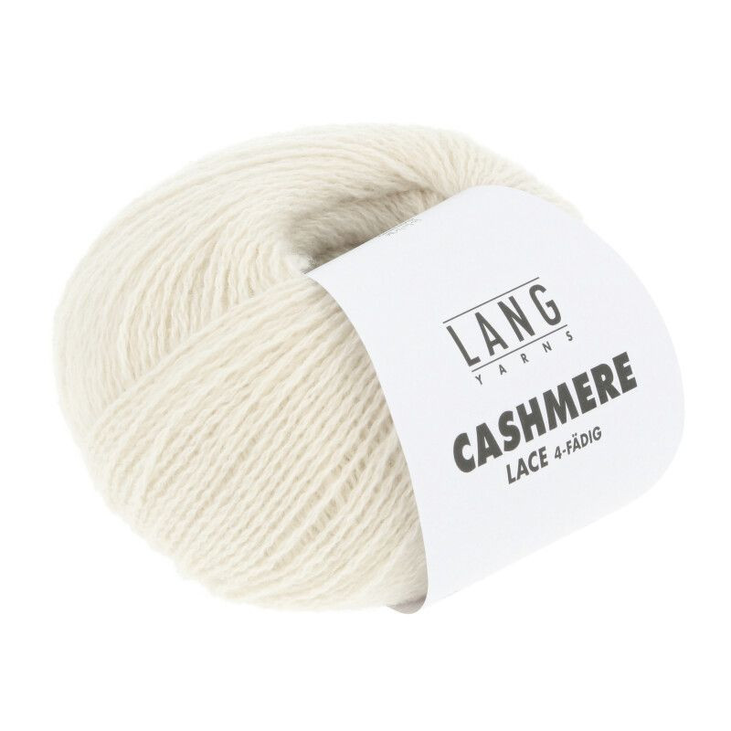 Lang Yarns Cashmere Lace Eierschale 0004 Preorder