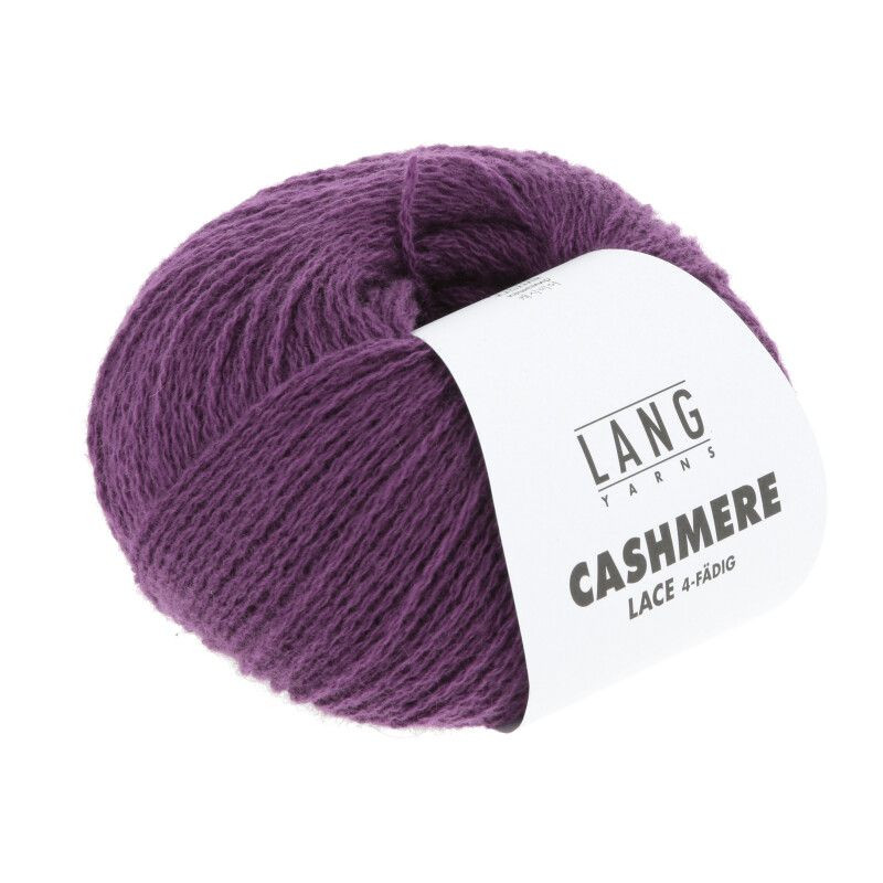 Lang Yarns Cashmere Lace Zyklame 0085 Preorder