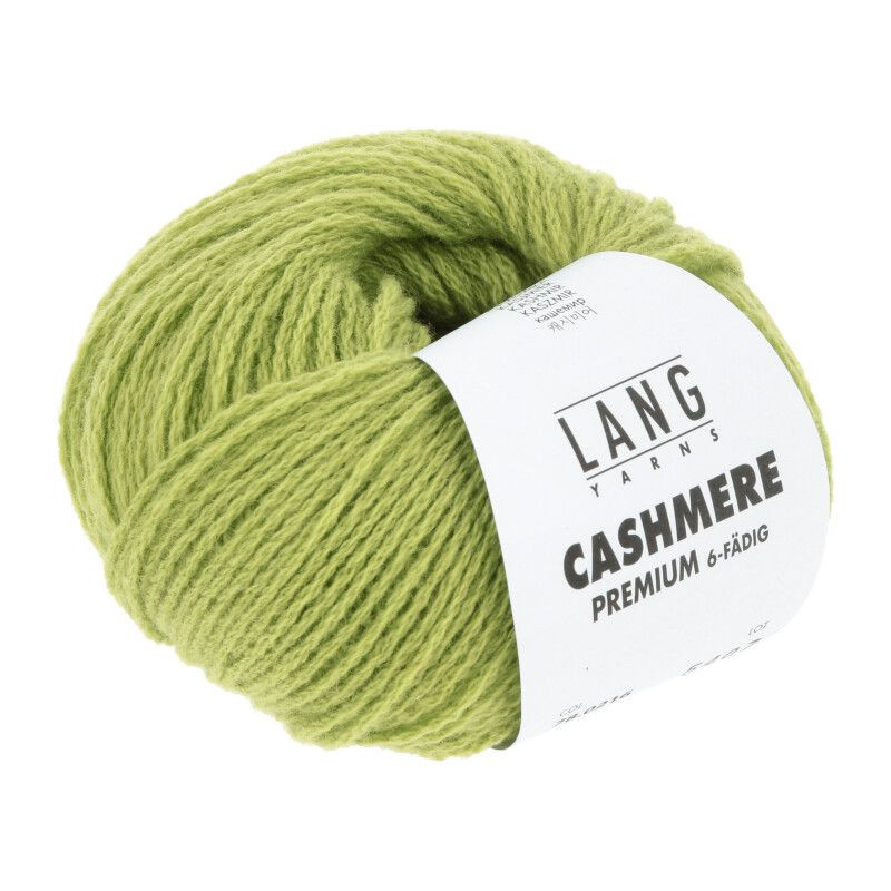 Lang Yarns Cashmere Premium Lime 0216 Preorder