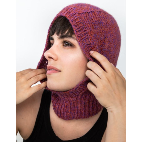 Kaos Yarn Kiss Balaclava Englisch Strickset