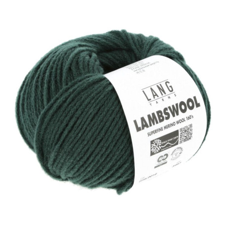 Lang Yarns Lambswool Flaschengrün 0018 [Preorder]