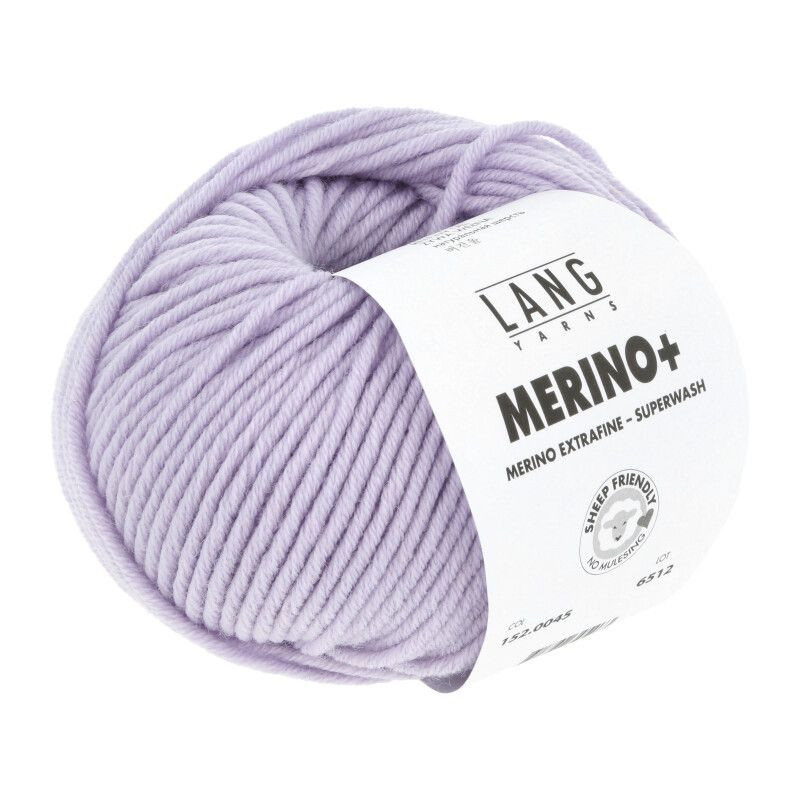 Lang Yarns Merino+ Lila 0045 Preorder