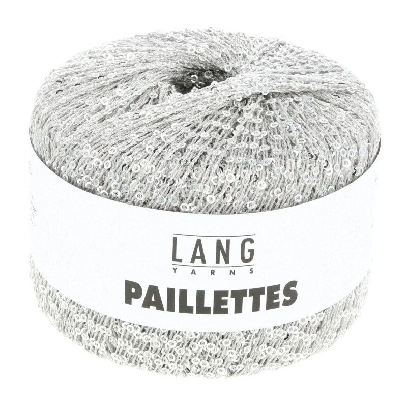 Lang Yarns Paillettes Hellgrau 0024 Preorder