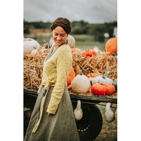 Kleinigkeitenliebe Wickeljacke Wiesenblume Wollpaket