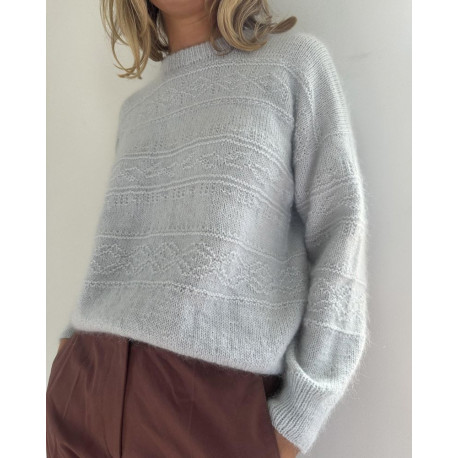 Le Knit Porcelain Damask Sweater Wollpaket