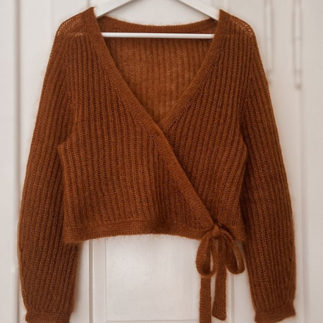 Rust Knitwear Brioche Bliss Wrap