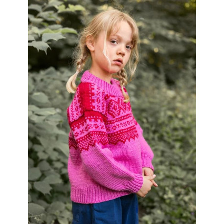 Sandnes 2411 1 Marius Kinderpullover Strickset